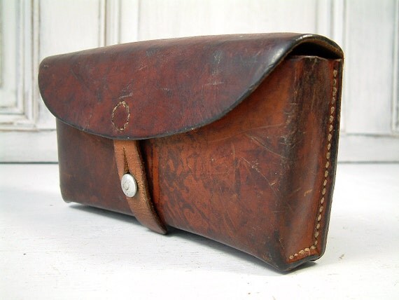vintage swiss army issue genuine leather belt bag vintage swiss army issue genuine leather belt bag