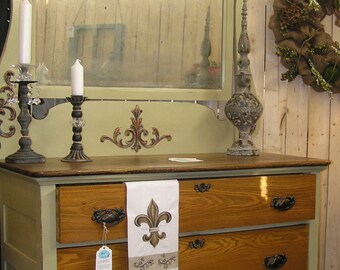 Antique Dresser with Mirror