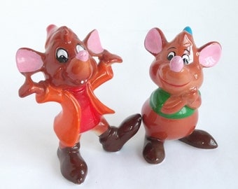 disney cinderella mice figurines