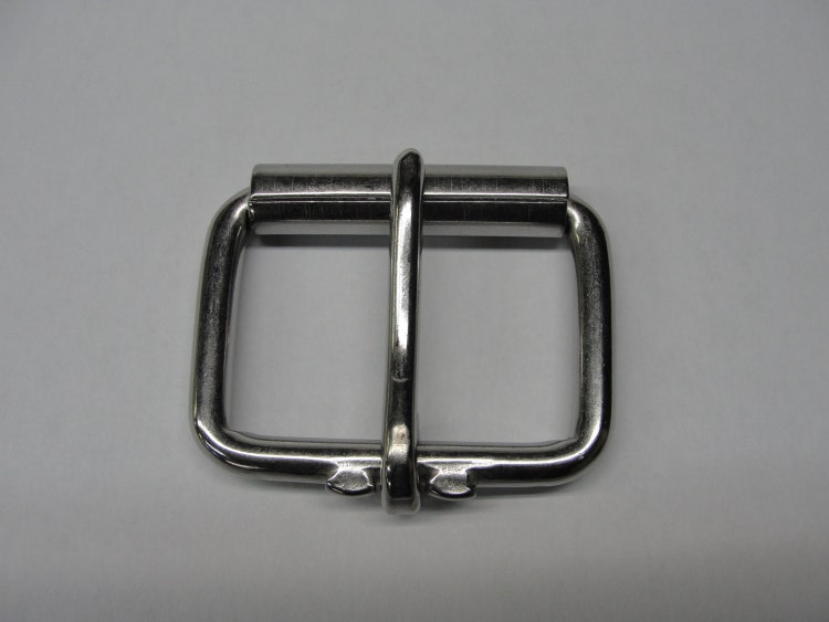 Stainless Steel Replacement Roller Buckle by SpikesAndLeatherUSA