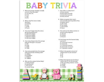 Printable Baby Shower Game Family Ties