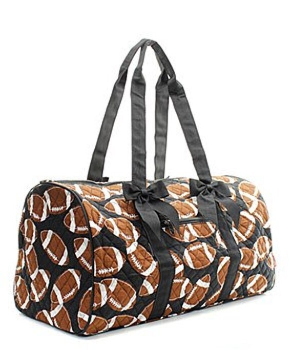 Personalized Football Duffel Bag With by Noetimetobeserious