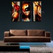 Large Giclee Print Abstract Feng Shui Zen Painting Canvas Wall