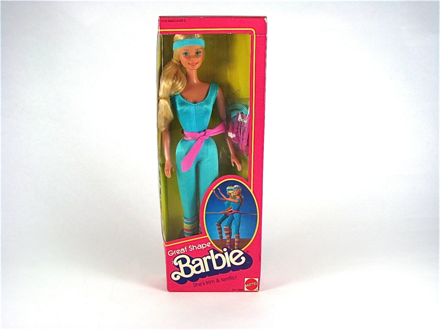 Vintage 1980s Great Shape BARBIE Doll / 1983 Aerobics Workout