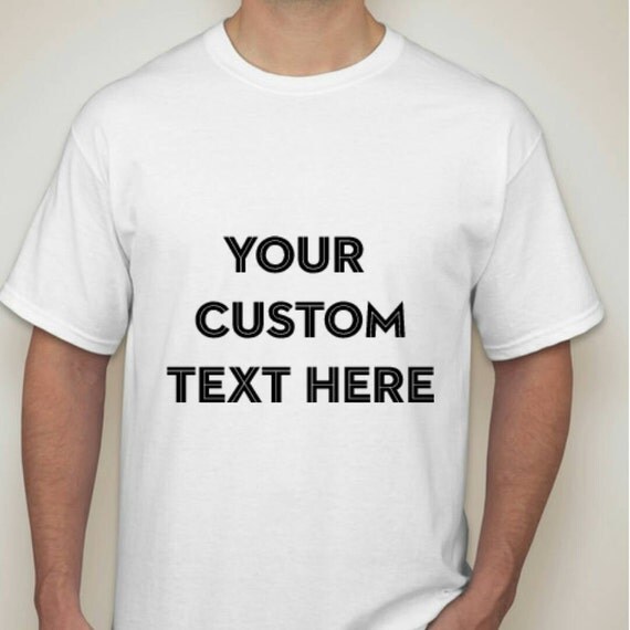 Custom Text TShirt by MidwestMaker on Etsy