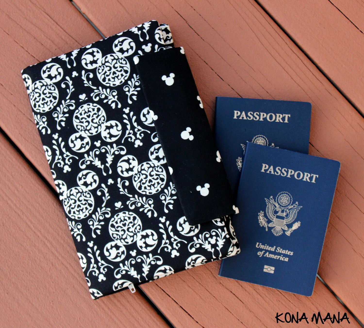 Family Passport Wallet Passport Holder Passport by KonaMana