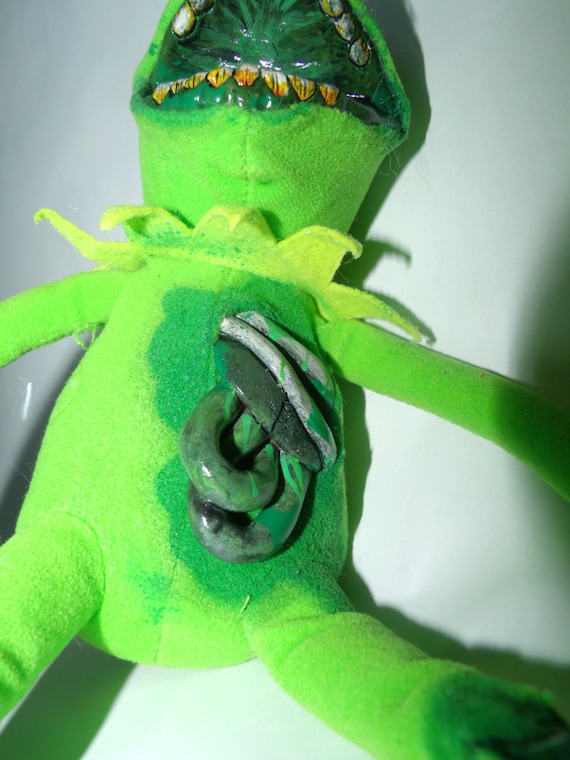 dark kermit plush