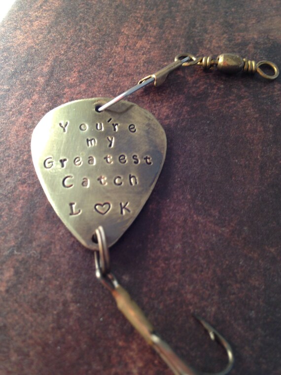 Youre My Greatest Catch Personalized Fishing Lure by FishWithHope