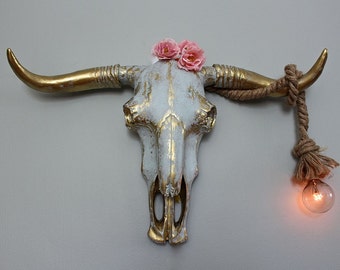 Cow Skull Wall Decor