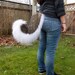 Gentle Curl Canine Costume Tail