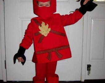 Lego Red ninja, Kai inspired costume.