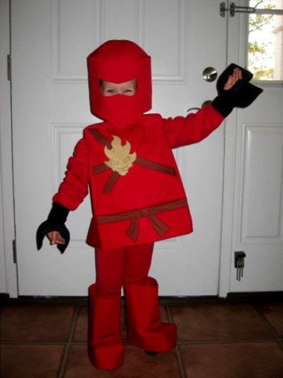 ninja rouge de lego le costume inspire
