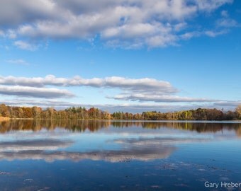 autumn sky reflections by allegro