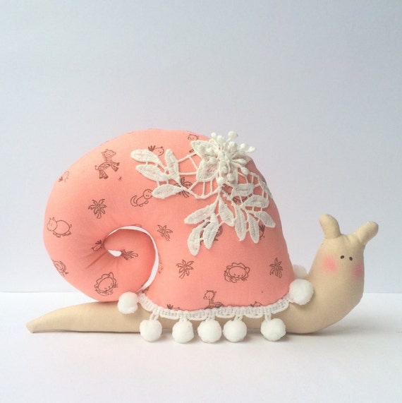 sanrio snail plush