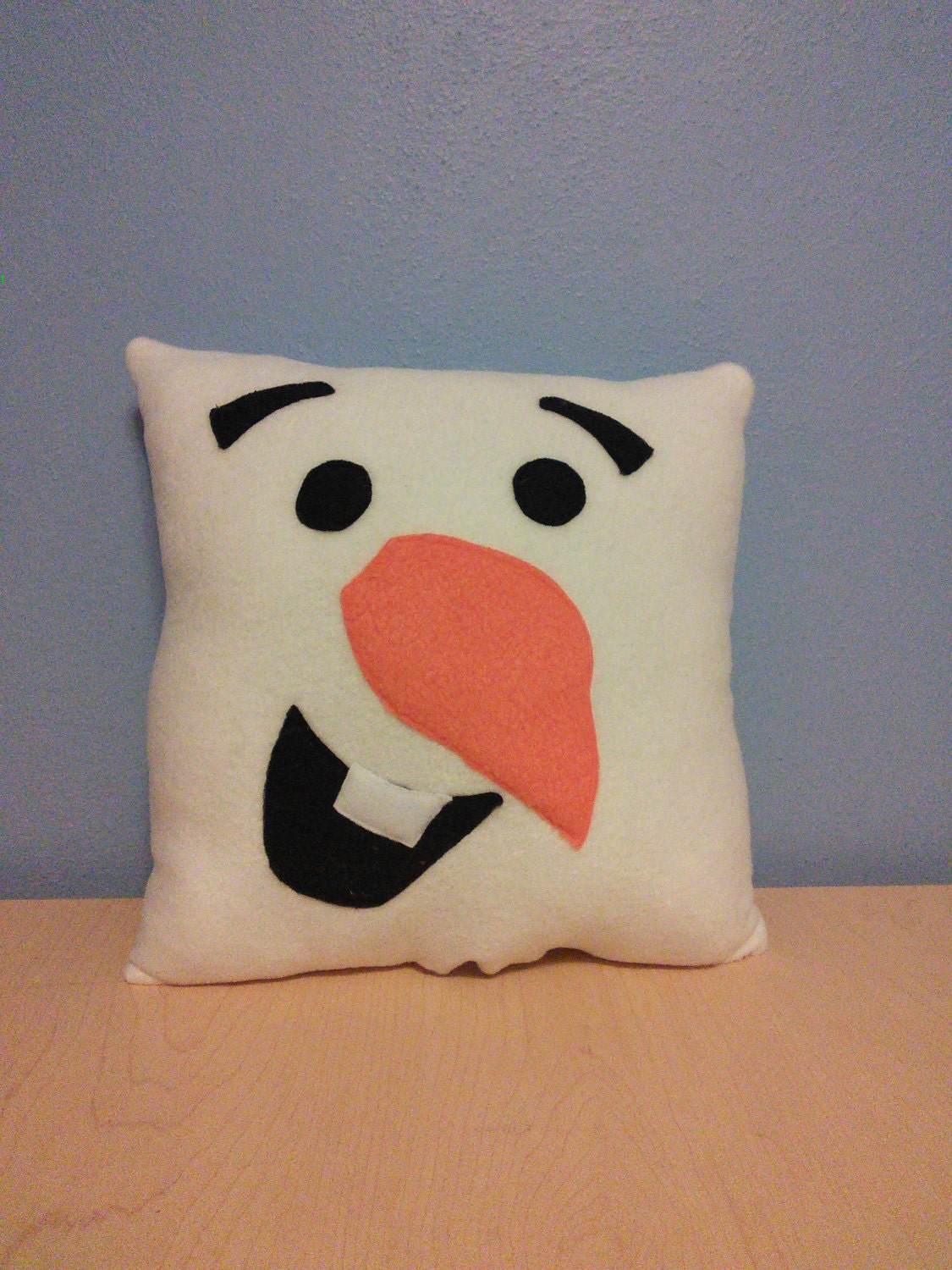 olaf plush pillow