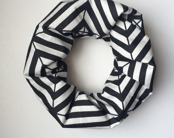 Baby / Toddler Infinity Scarf - Squares in Squares