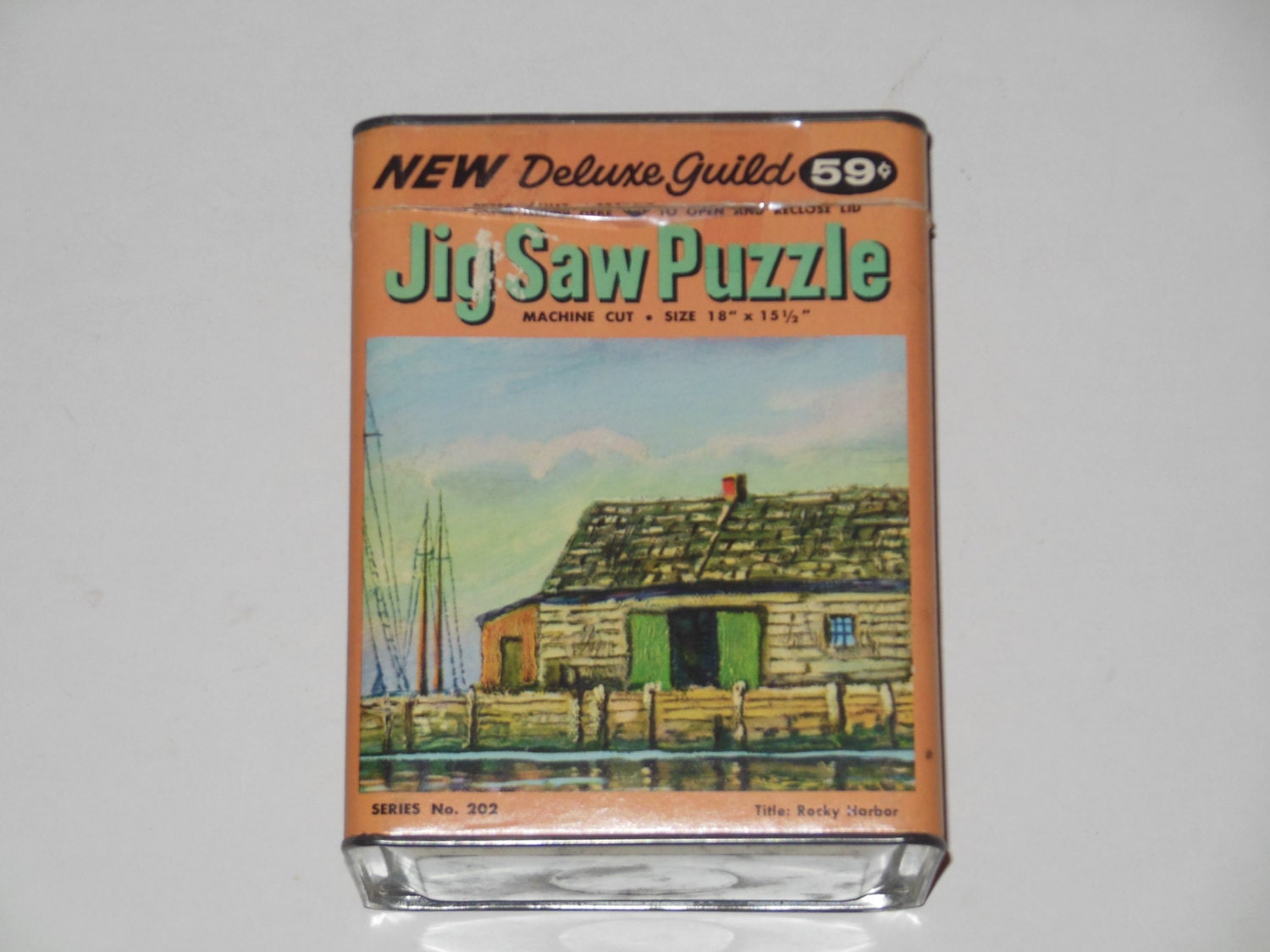 Vintage Deluxe Guild Jigsaw Puzzle in a Tin Better by