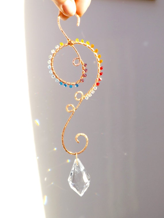 how to make crystal suncatcher