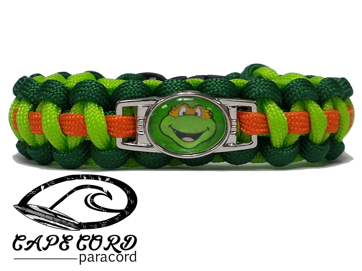 Teenage Mutant Ninja Turtles Bracelet TMNT by CapeCordParacord