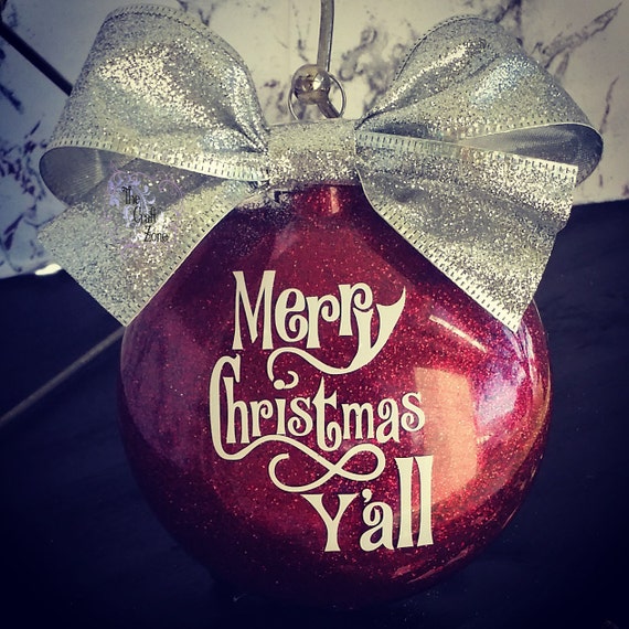 Items similar to Christmas Ornament,Glitter Ornament on Etsy