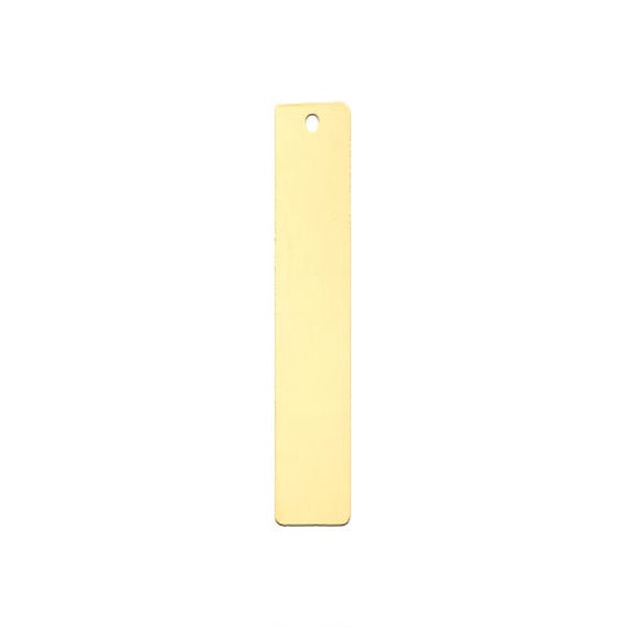 rectangle name plate necklace