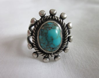 Lovely Native American Single-Stone Ring