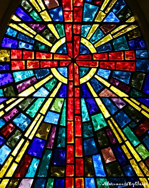 Decorative Cross Stained Glass Religious Stained Glas - vrogue.co