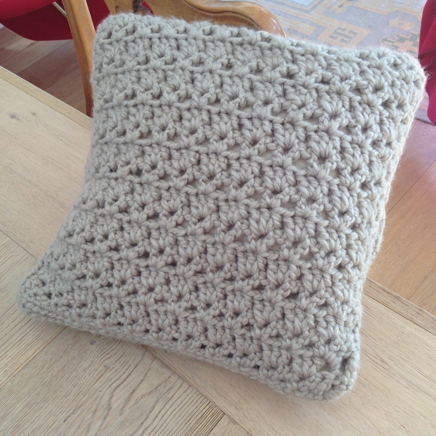 crochet cushion