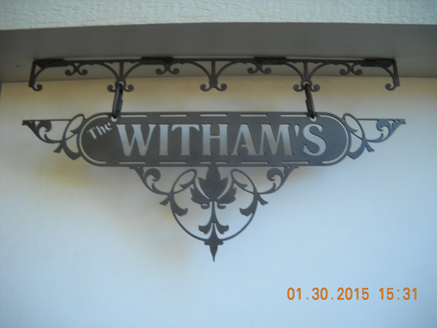 Custom Metal Sign Hanging Name Plaque