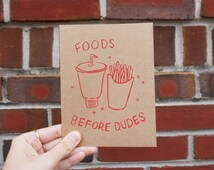 Popular items for food before dudes on Etsy