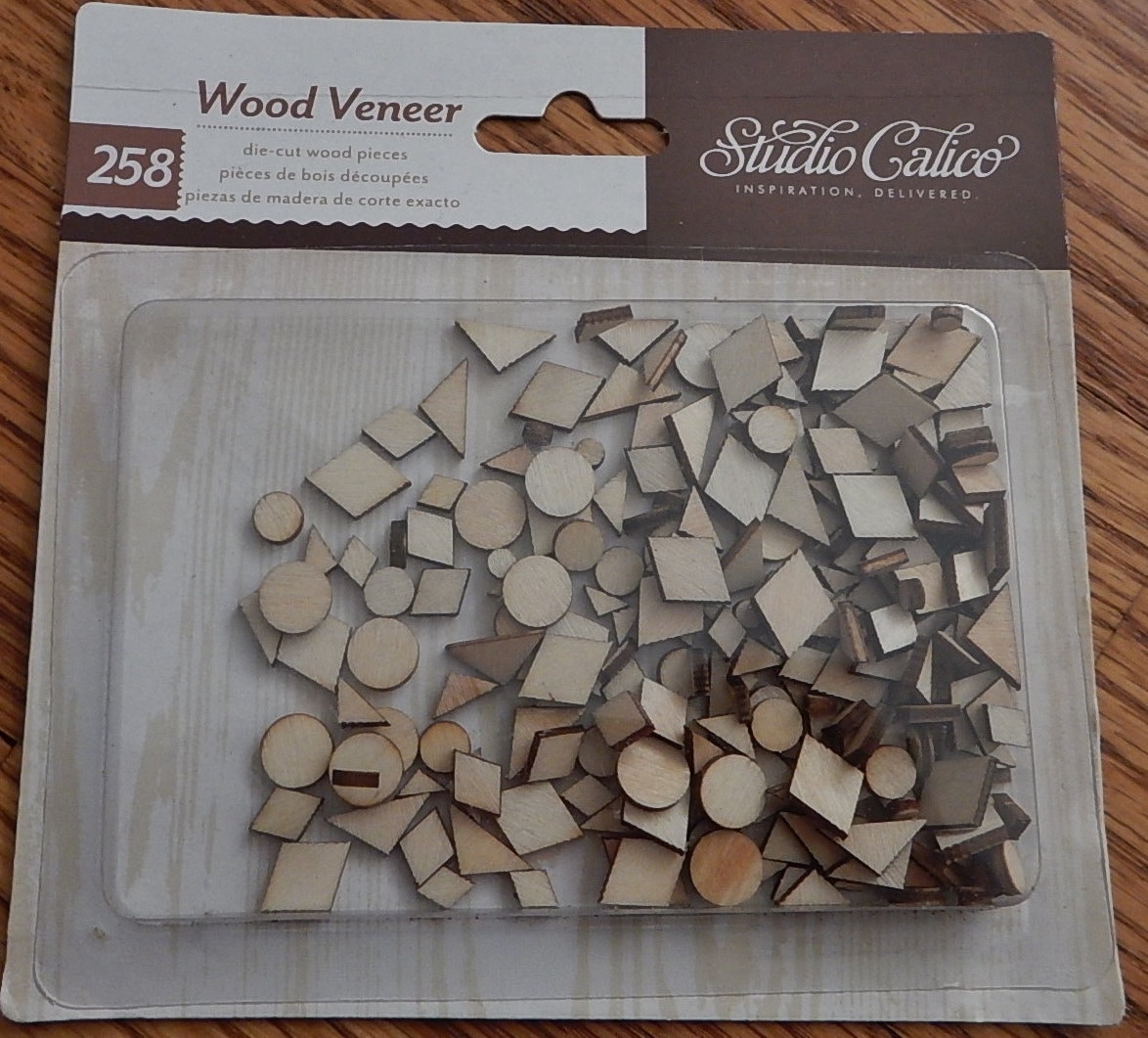 Wood Veneer Die Cut Wood Pieces Scrapbooking by NirvanaCraftSupply