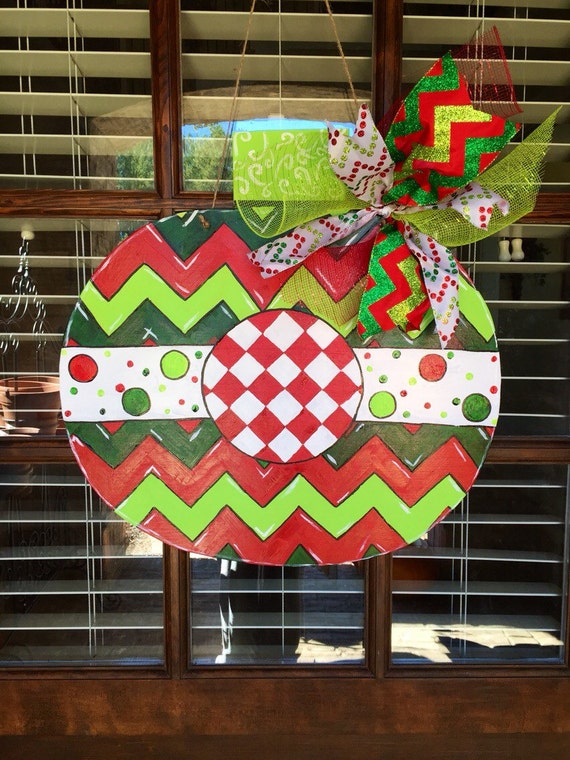 Christmas Door Decor Christmas Door Ornament Christmas