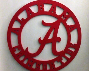 Alabama Crimson Tide Door Hanger