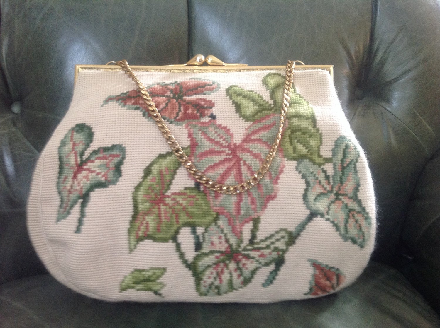 Christine Custom Needlepoint Handbag Christine Customs Bags