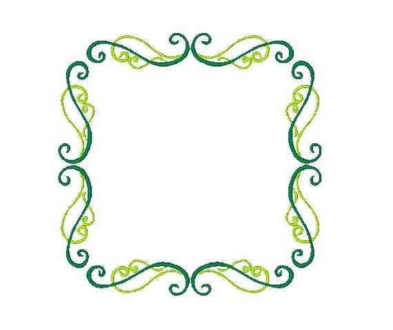 Frame Machine Embroidery Design Embroidery Frame by EmbroidDesigns