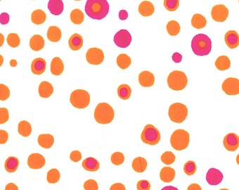 Heather Ross - Munki Munki Fabric - Munki Dots- OOP Out Of Print - Very Hard To Find