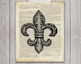 Fleur de lis decor | Etsy