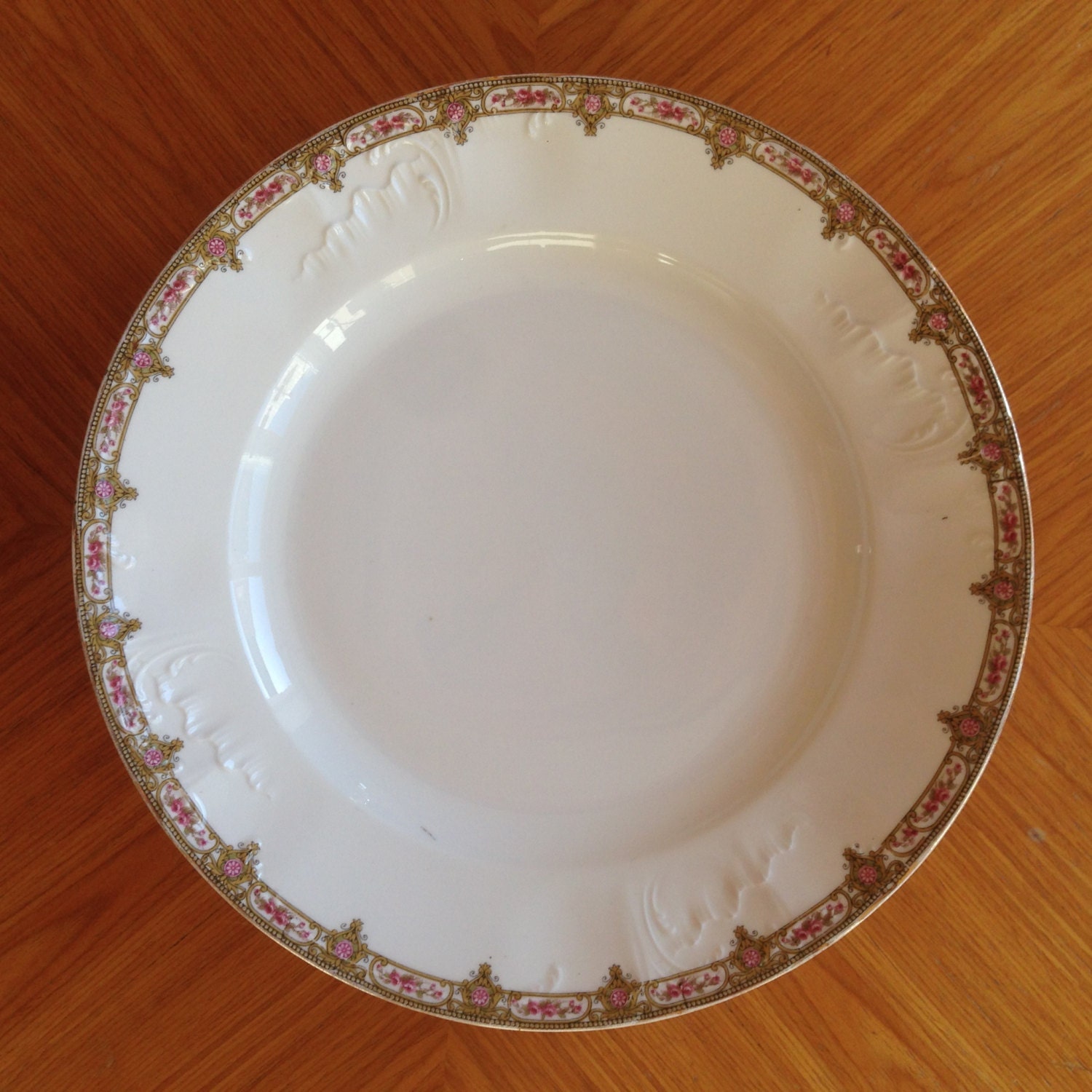 Elegant vintage French Limoges serving plate platter server large dish