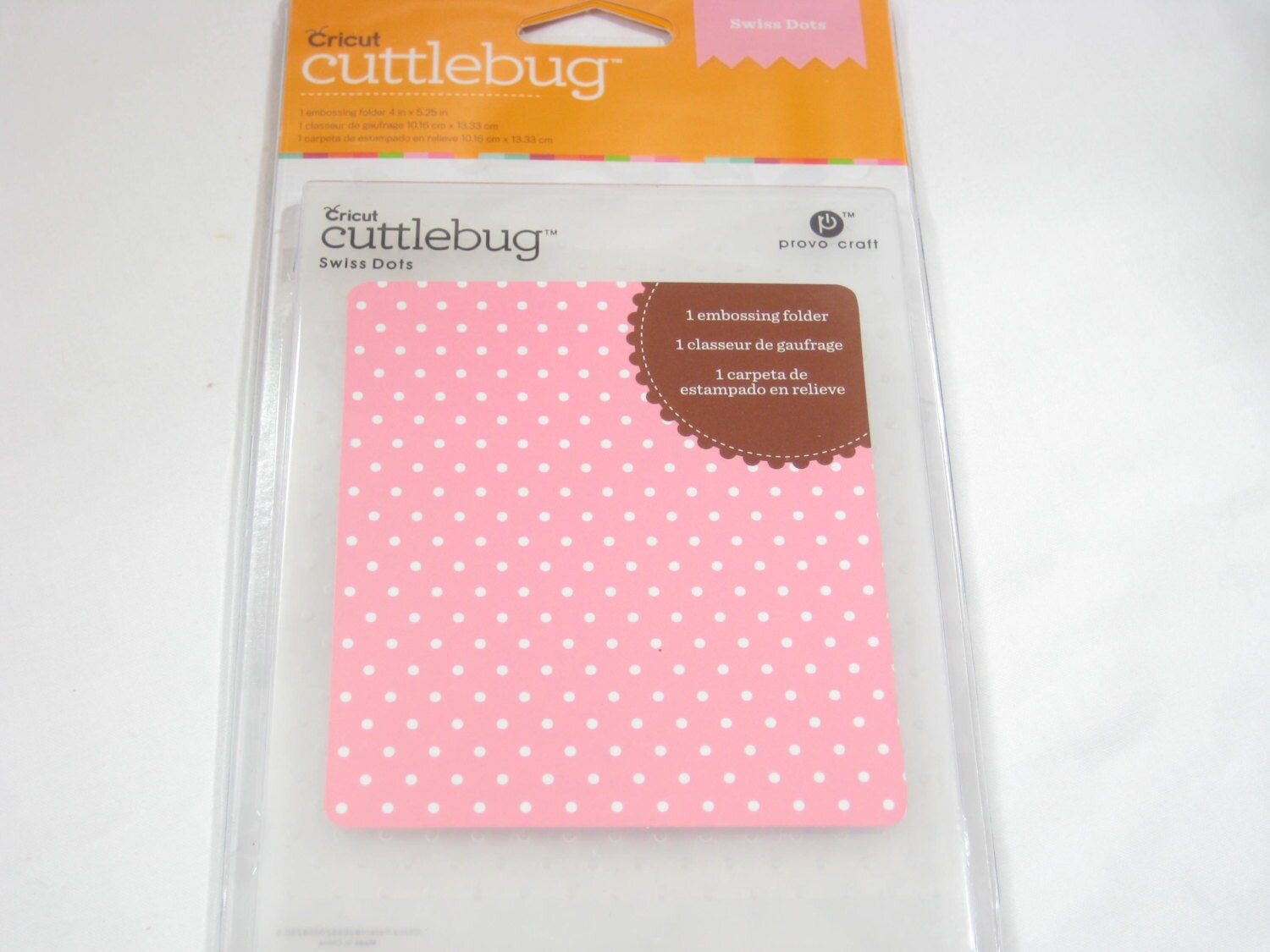 Cuttlebug Embossing Folders Swiss Dots
