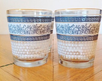 Popular items for greek glasses on Etsy