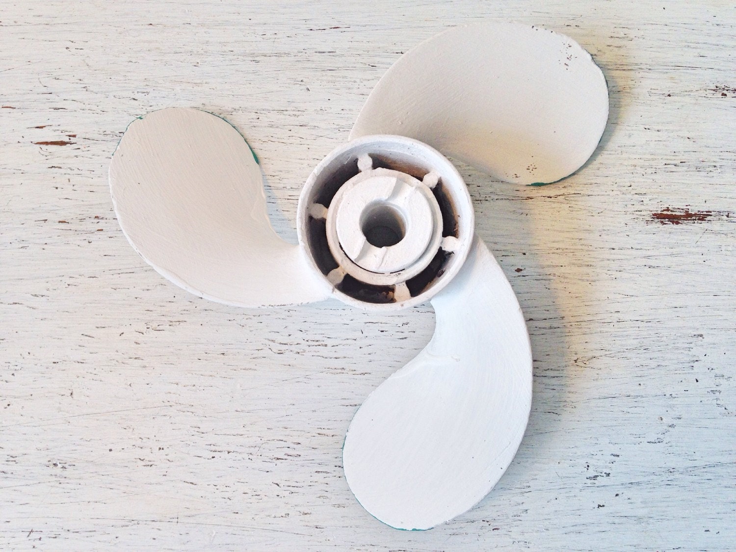 Vintage Upcycled Propeller / Painted Boat by MadisonMarketHouse