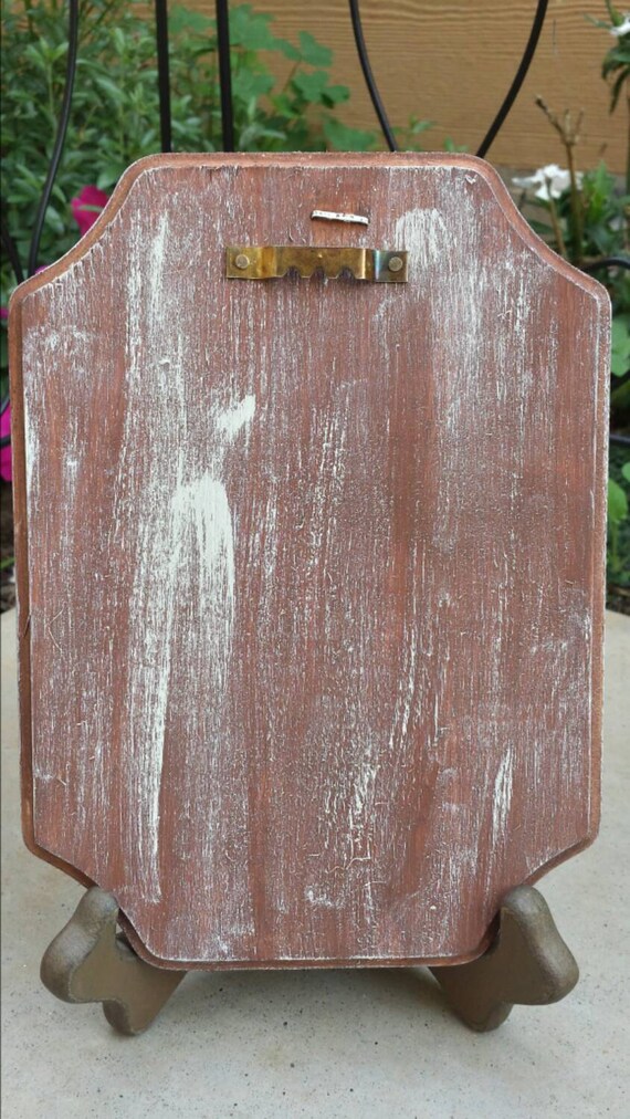 Decorative painted wood plaque Do what you by PaintnLaceKeepsakes