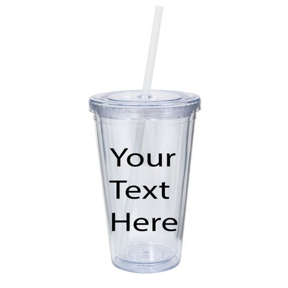 Custom Designed Acrylic Tumbler