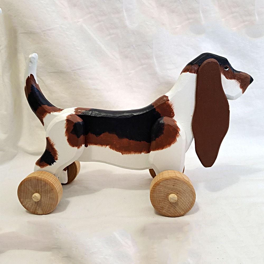 basset hound cuddly toy