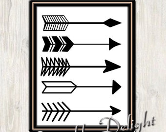 Popular items for arrows wall art on Etsy