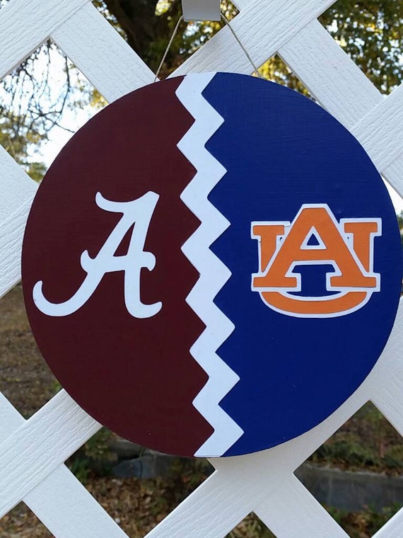 Items similar to 9" House divided sign any team combination on Etsy