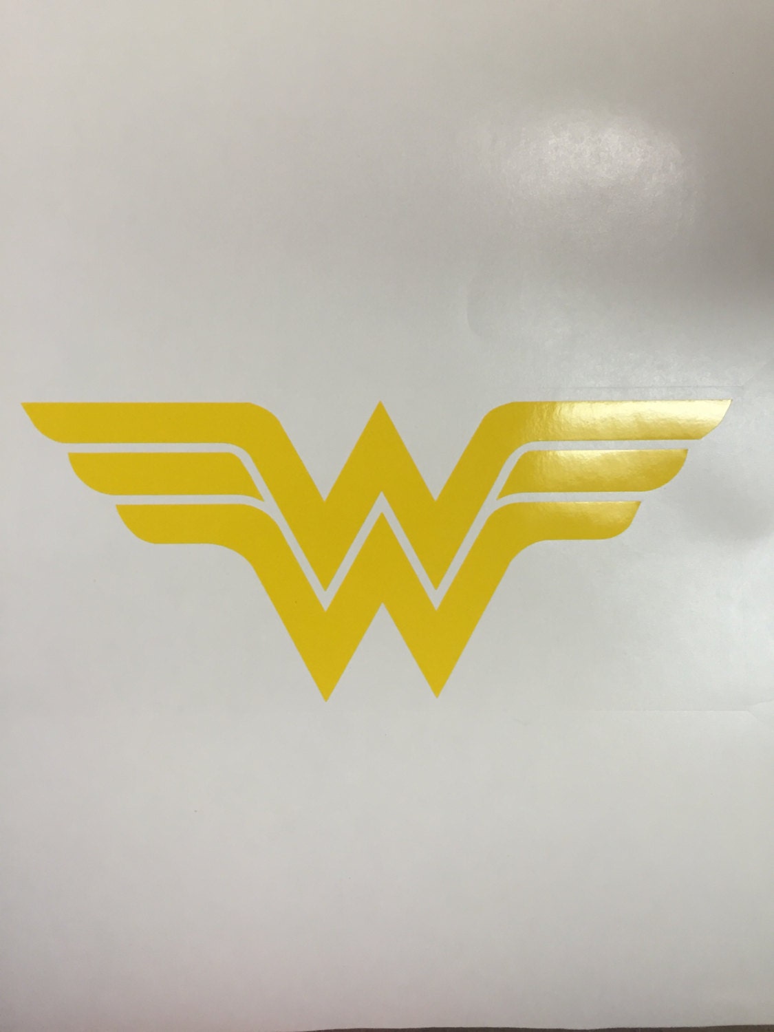 Wonder Woman Vinyl Decal Sticker by CustomTrim on Etsy