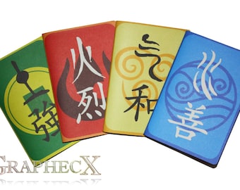 Fan-made Avatar The last Airbender inspired personalized journal notebook