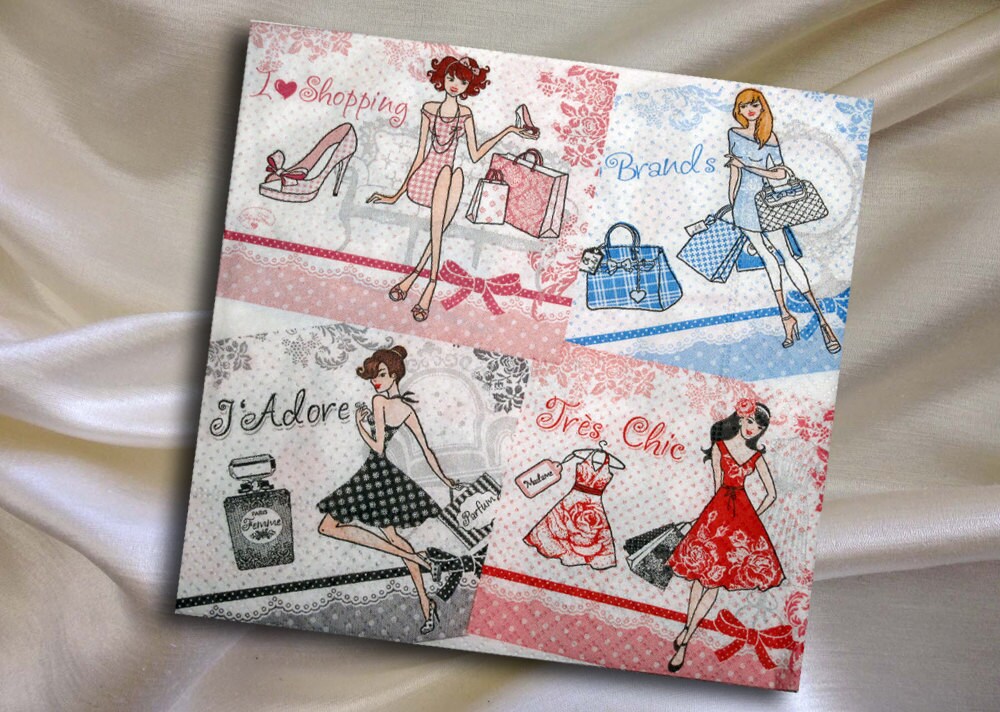 Paper Napkins for Decoupage Fashion shopping Brands Ser
