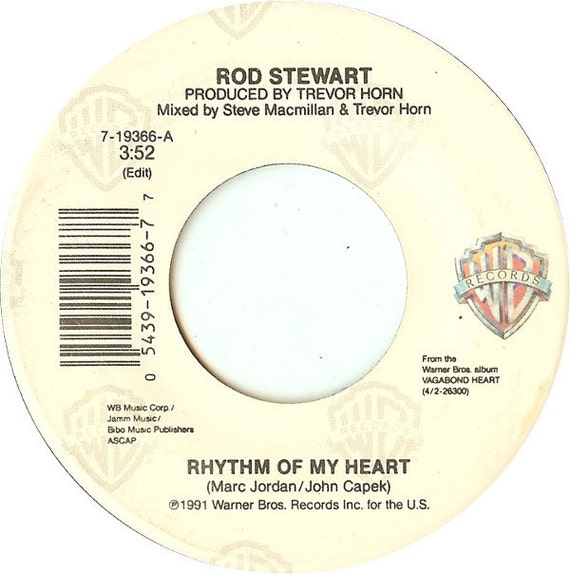 Rod Stewart Rhythm Of My Heart